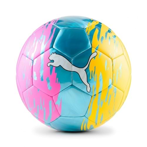 Puma Graphic Futbol Topu No:5 08510001 - Renkli - 5 NUMARA