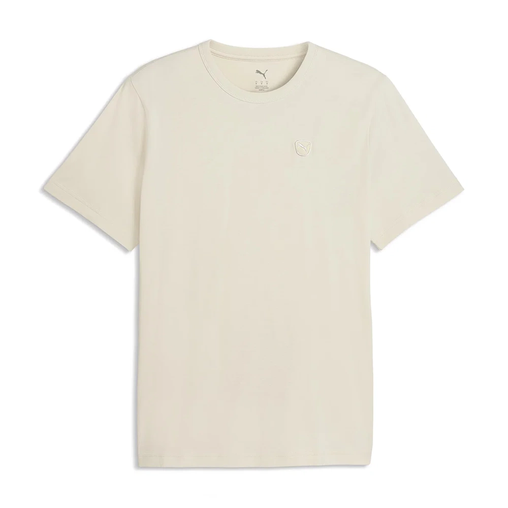 Puma Kadın Ess Elevated Tee Tshirt 69570887 - Bej - L